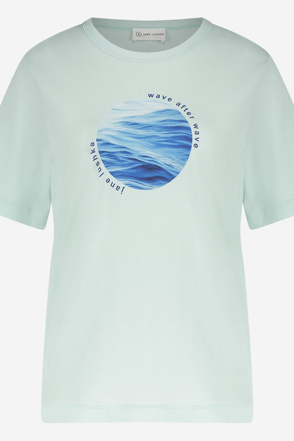 T-Shirt Tyra Sun Organic Cotton | Aqua