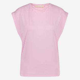 Maria strech viscose logo top | Flamingo