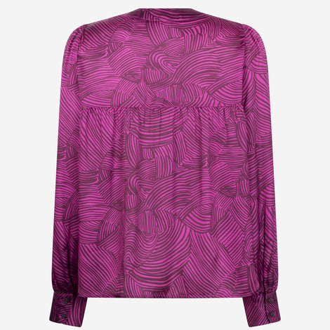 Liza Blouse | Fuxia