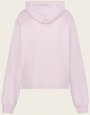 Soft Hoodie Print Organic Cotton | Purple