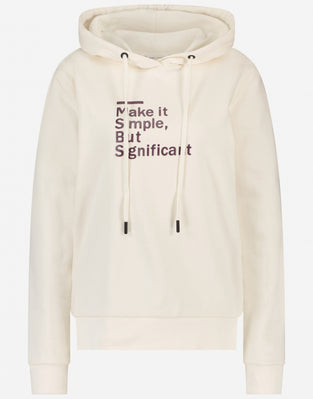 Hoodie Sweat Make it Organic Cotton | Ecru