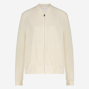 Zipper Sweatshirt 1226 | Gardenia