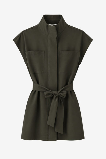 Patricia vest technical jersey | Army