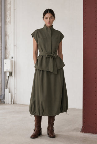 Patricia vest technical jersey | Army