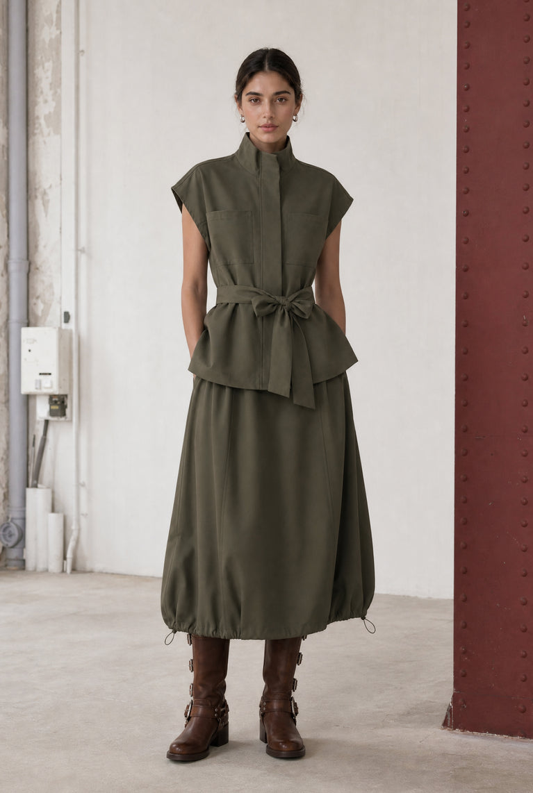 Patricia Weste technical jersey | Army
