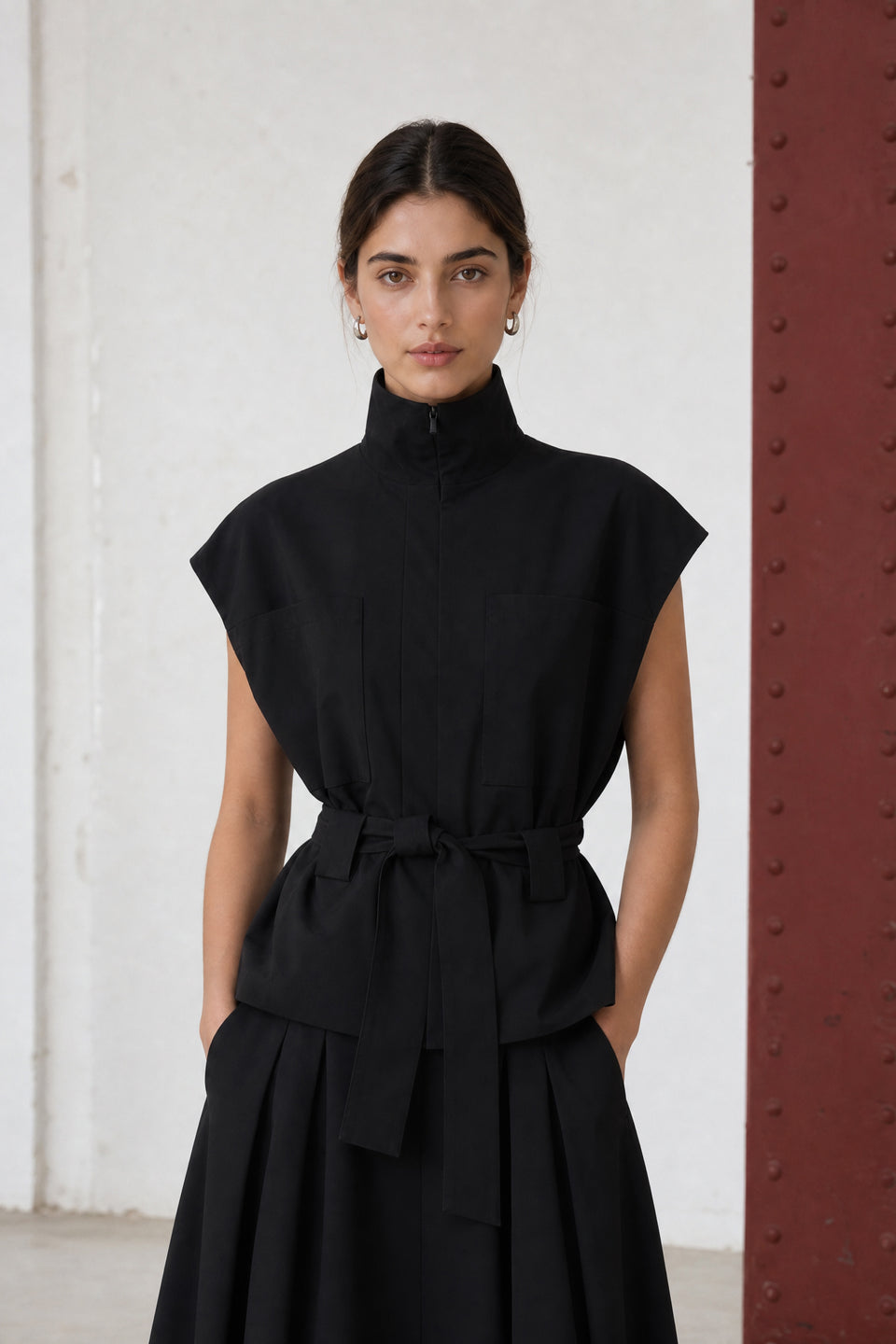 Patricia Weste technical jersey | Black