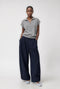Harlow Baumwolle fancy Hose | Navy