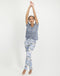 Hope Short Sleeve Top | Blue Melange