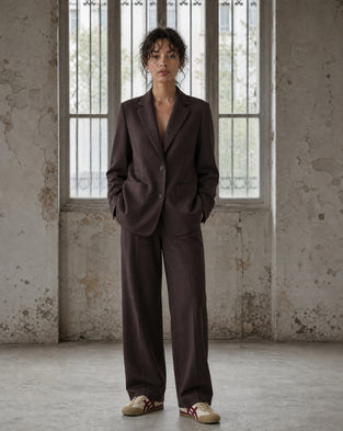 Valeggio viscose barel Broek | Moro