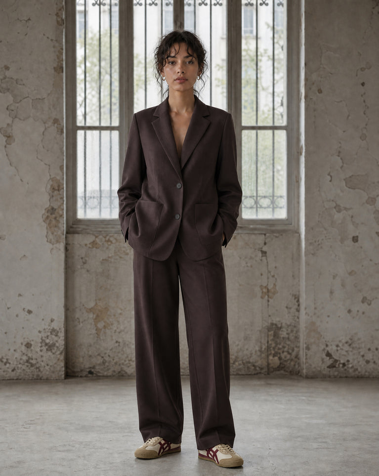 Rango Viscose basic blazer | Moro