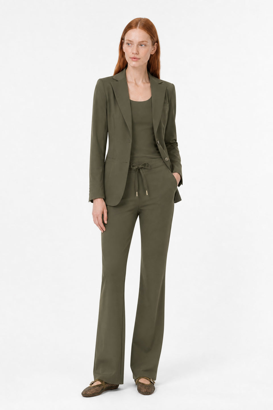 Broek Jadore Technical Jersey | Army