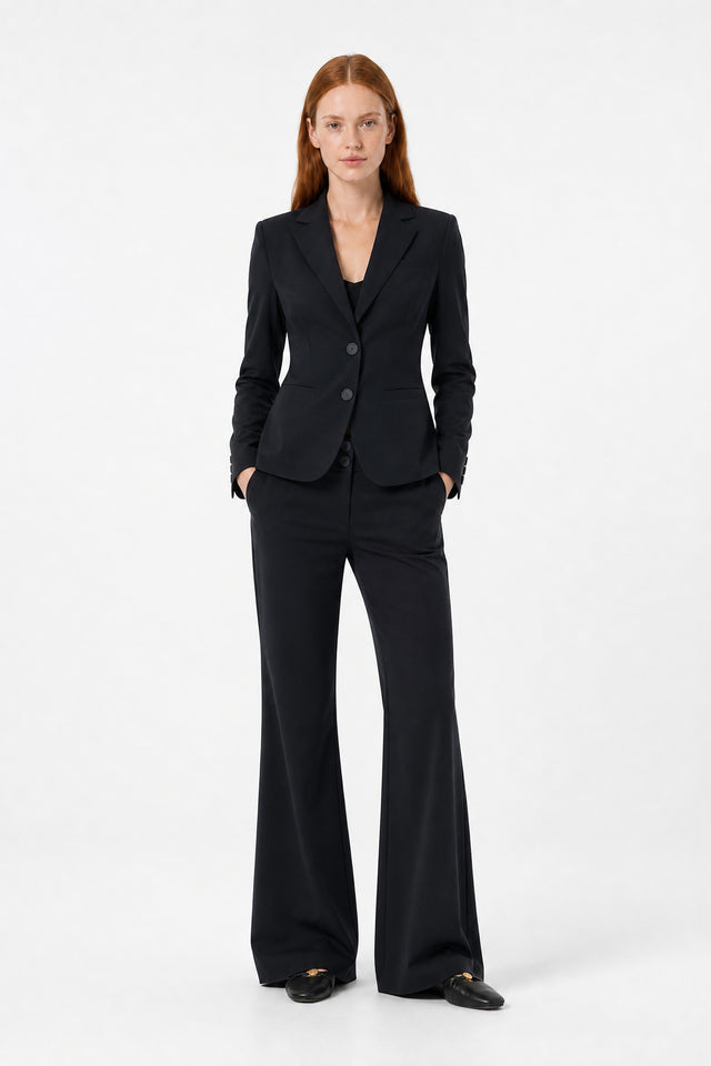 Linda Hose technical jersey | Black