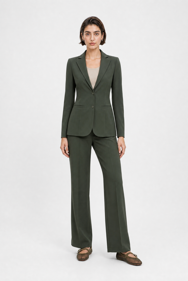 Linda Hose technical jersey | Army green