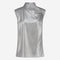 Naomi silver shine foil top | Silver