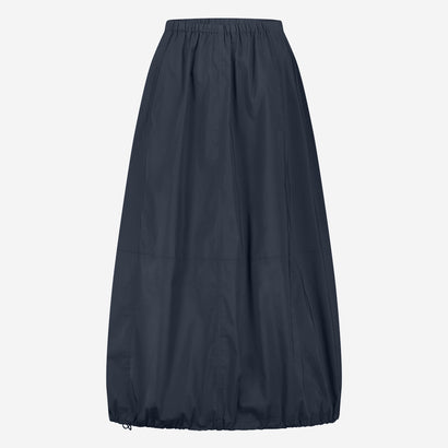 Maud cotton poplin skirt | Blue