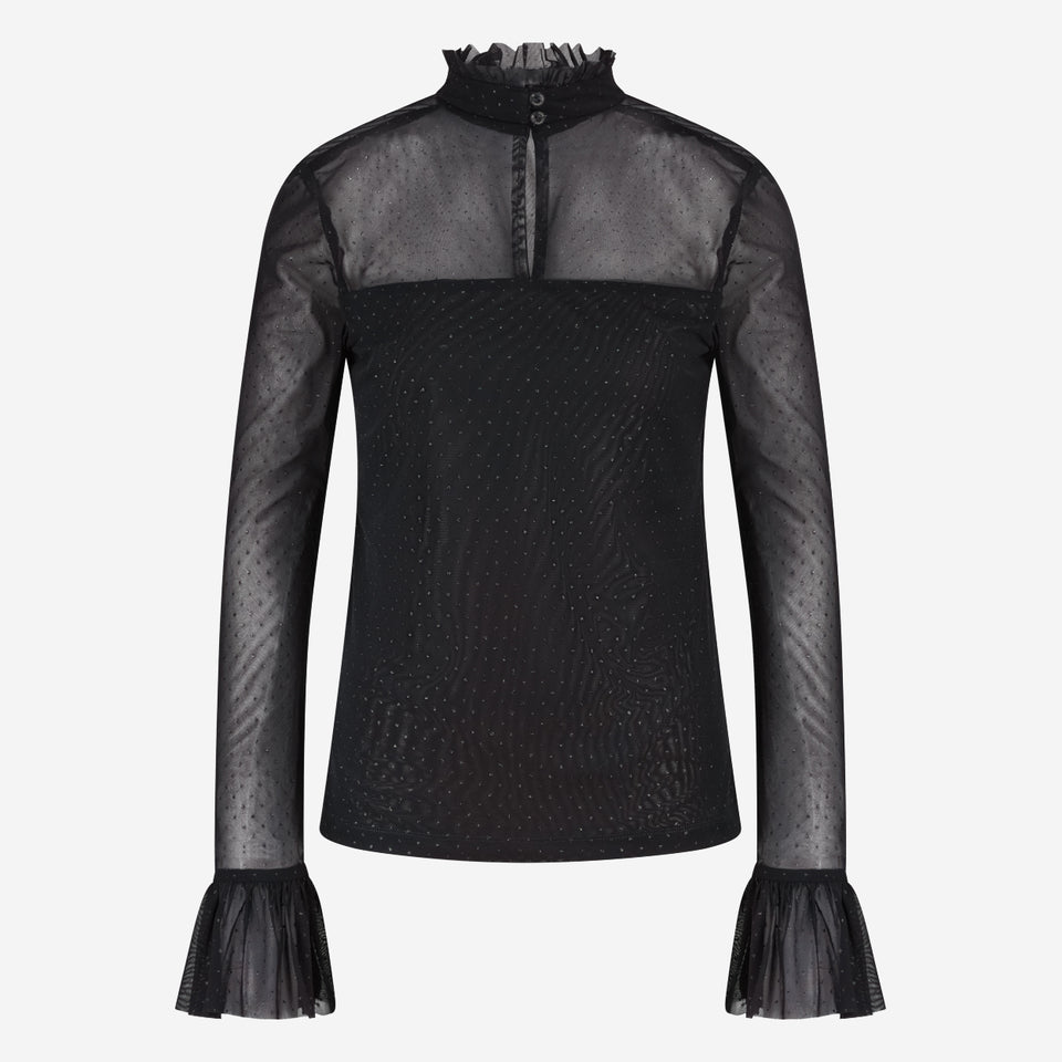 Inn mesh top | Black