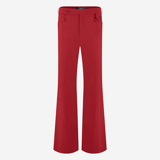 Angela Pants Technical Jersey | Red