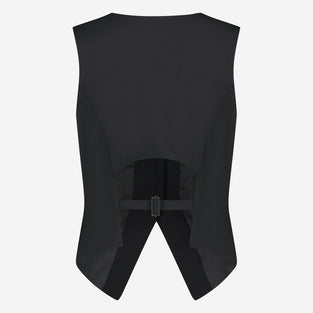 Lola Vest Technical Jersey | Black