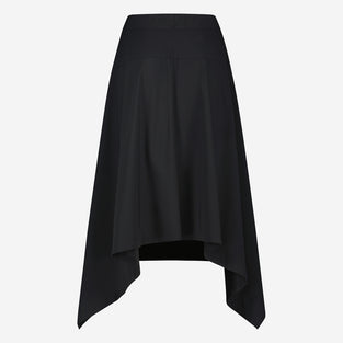 Yanna Skirt Technical Jersey | Black