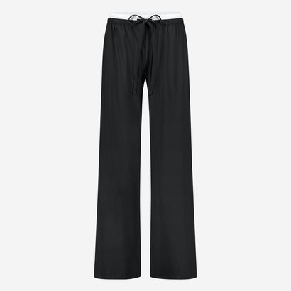 Antiny stretch technical jersey pants | Black