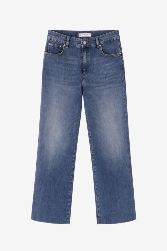 Saige Kyoto ankeljeans | Neonblå