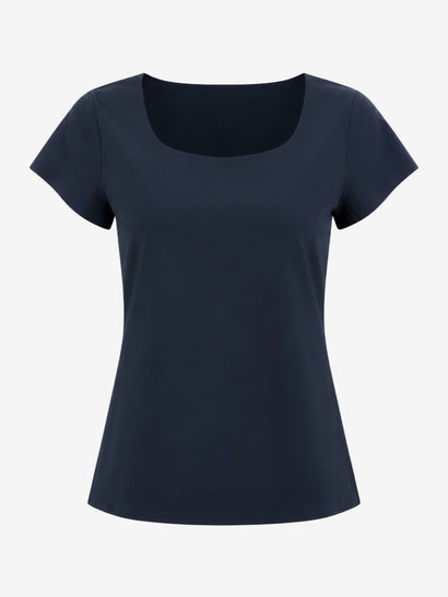 T-shirt Sara Easy Wear Technical Jersey | Bleu