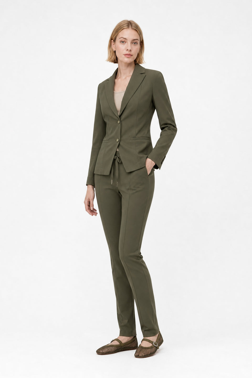 Broek Idris Technical Jersey | Army