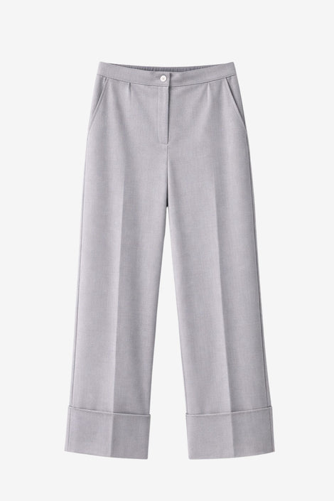 Sirmione Viskose flair Hose | Grigio