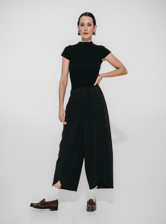 Star broek Sensitive tech fabric | Black