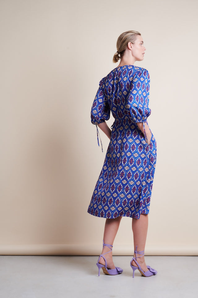 Colinda Dress Eco Viscose | Blue