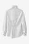Talia cotton fancy blouse | White