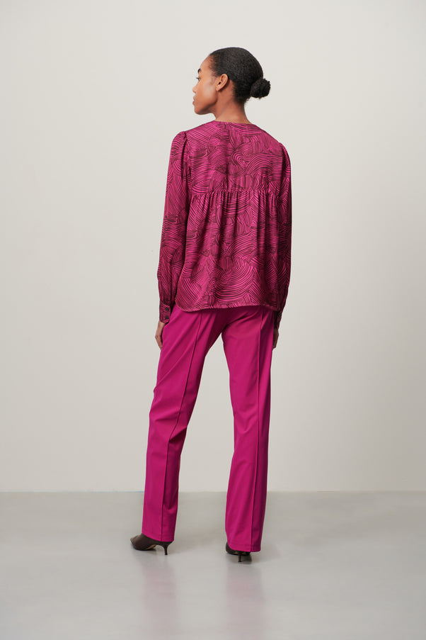 Liza Blouse | Fuxia