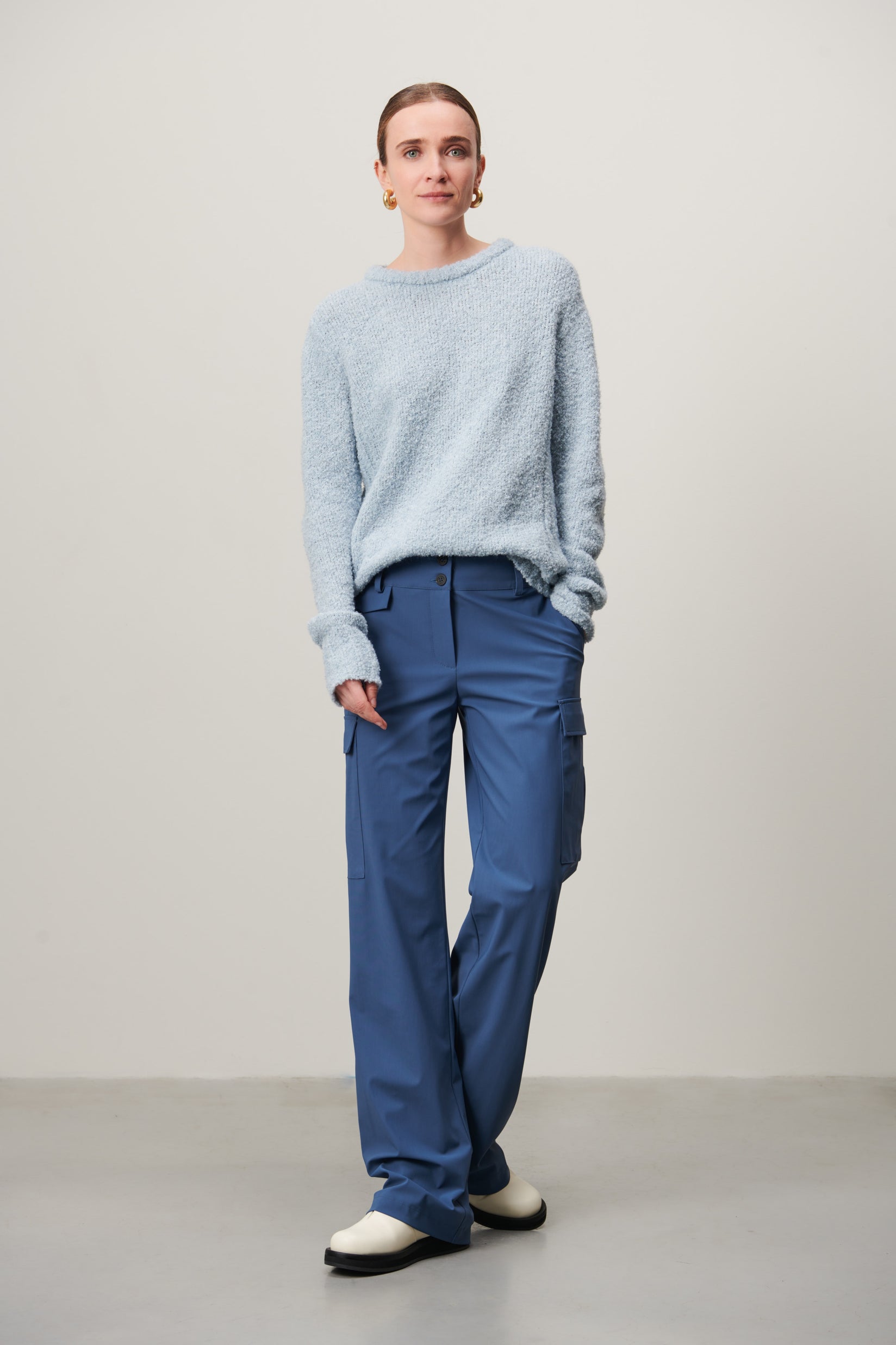 Teddy Pullover | Light Blue