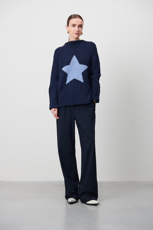 Gwendolen Pullover | Blue