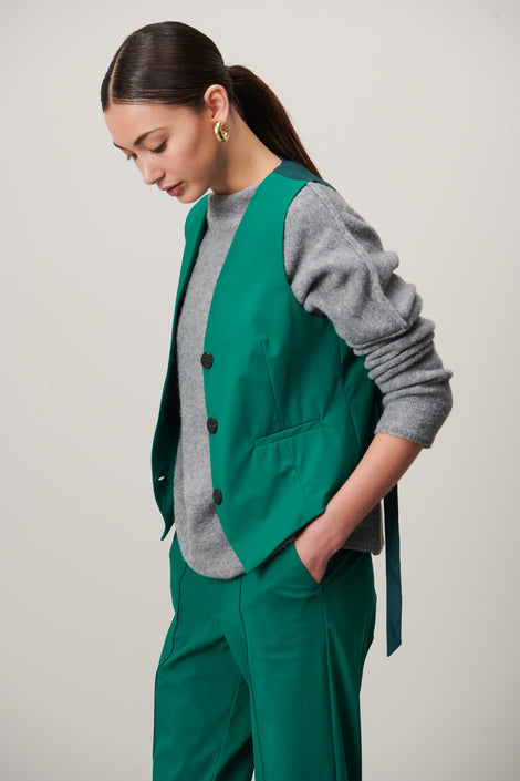 Erik Vest Technical Jersey | Green