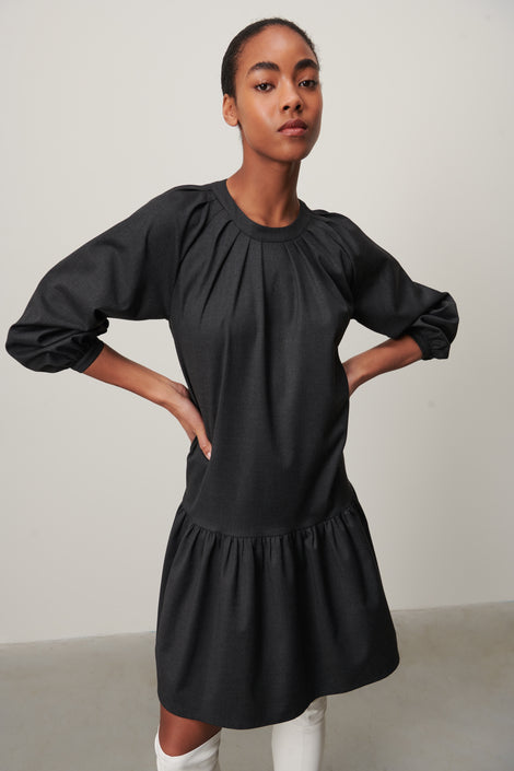 Jolanda Dress | Anthracite