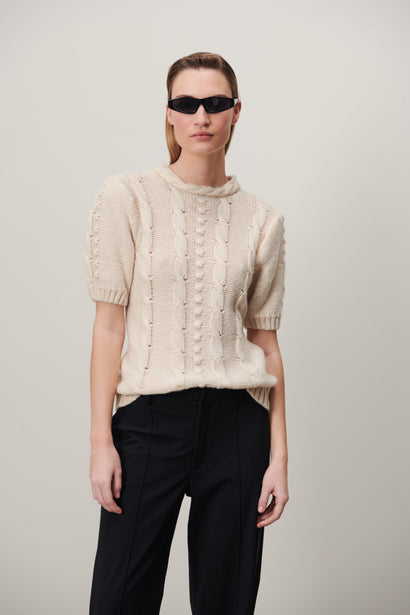 Julie topp | Offwhite