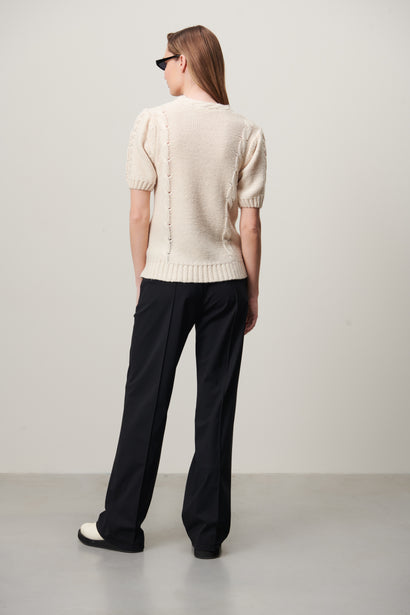 Julie topp | Offwhite