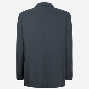Lennard Oversize Blazer Technical Jersey | Grey