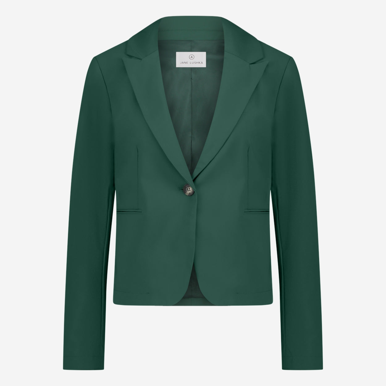 Elvira Blazer Technical Jersey | Green