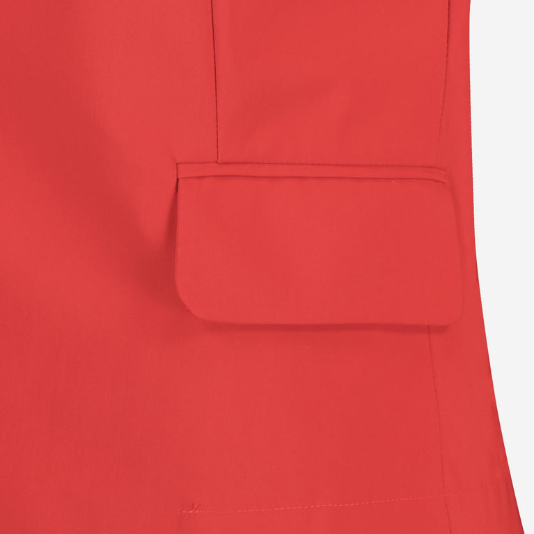 Atina Blazer Technical Jersey | Red
