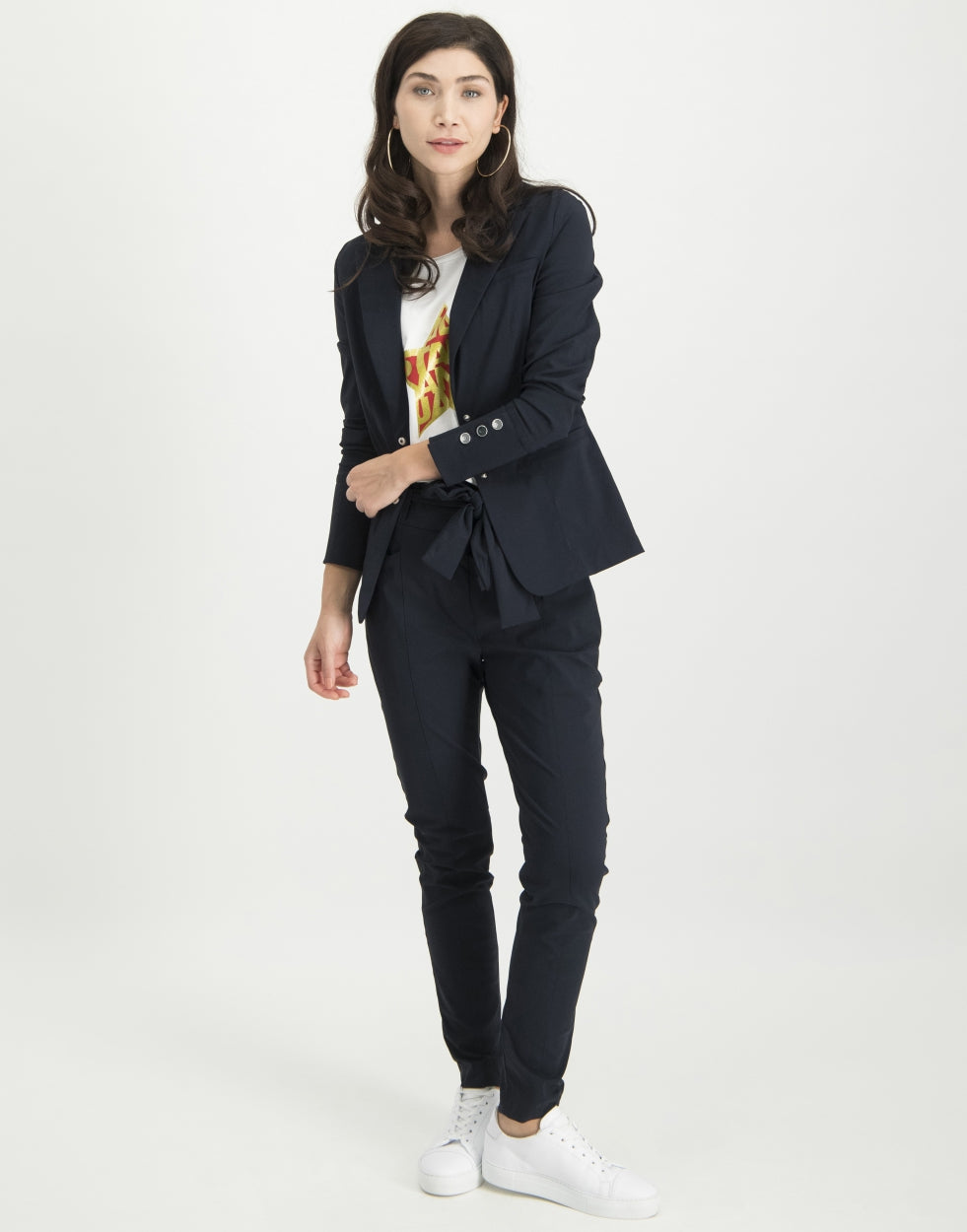 Eva Easy To Wear Blazer | Blue