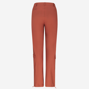 Vella Pants Technical Jersey | Brick
