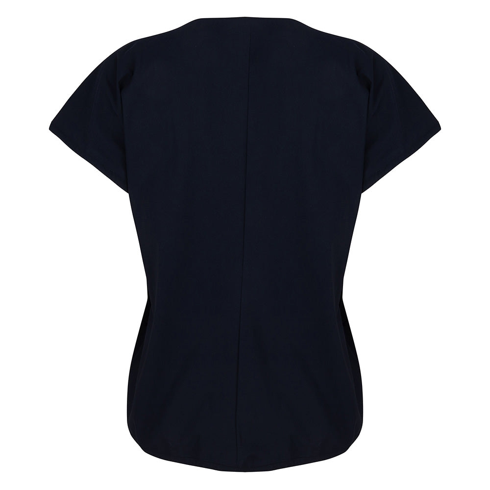 Lynn Zipper Top | Blue