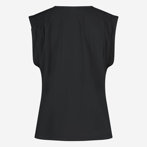 Camela Top Technical Jersey | Black