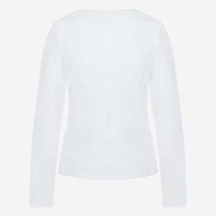 Scarlet Top Technical Jersey | White