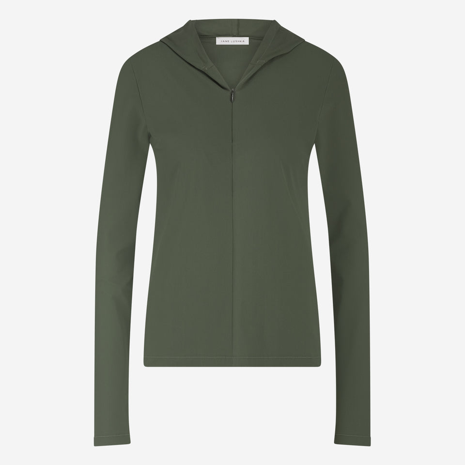 Melissa top technical jersey | Army