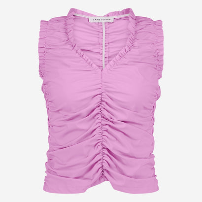 Romana top technical jersey | Pink
