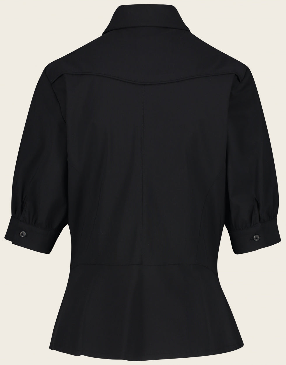 Blouse Lissy Technical Jersey | Black