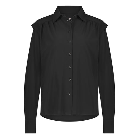 Hanna Blouse Technical Jersey | Black